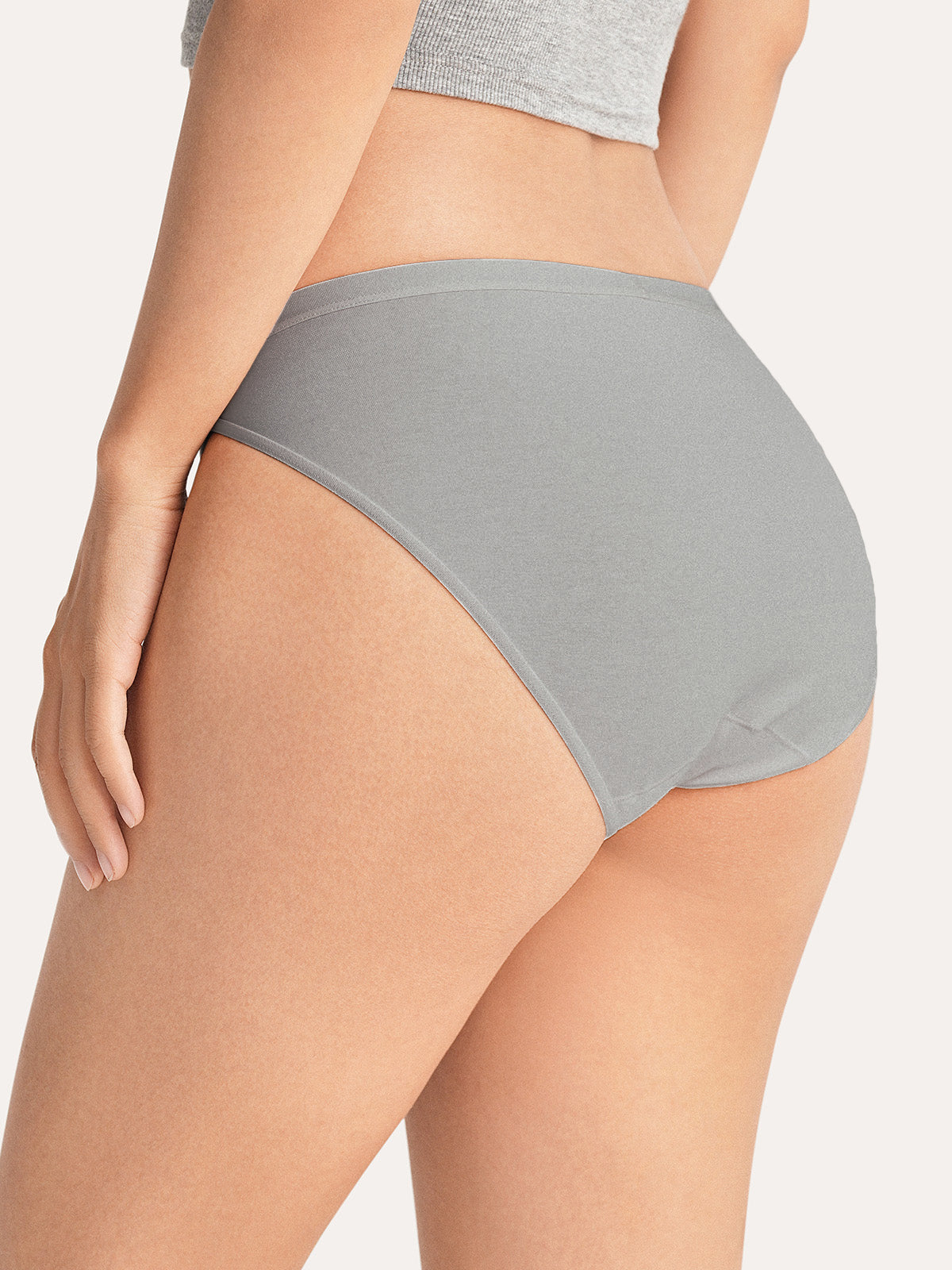 Cotton Rib Mid-Rise Bikini Brief (3-Pack)