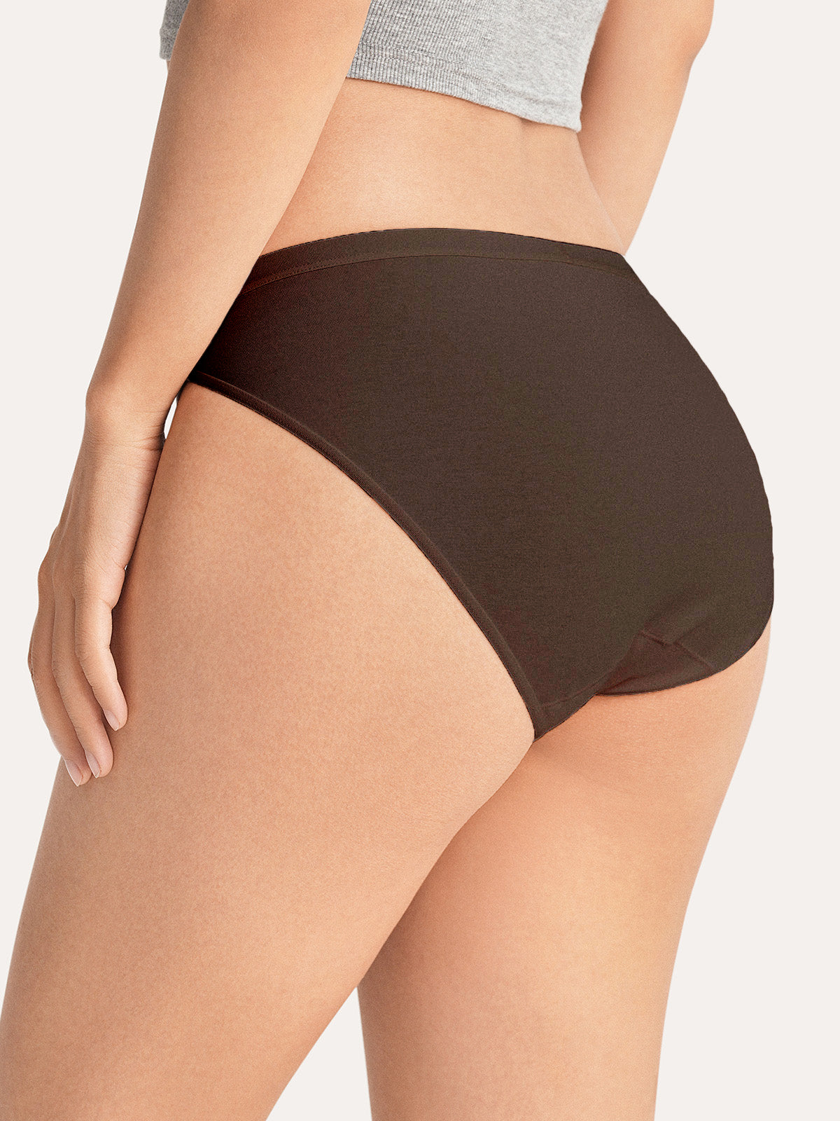 Cotton Rib Mid-Rise Bikini Brief (3-Pack)