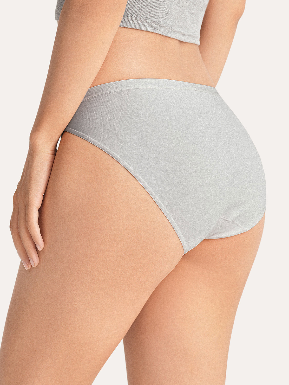 Cotton Rib Mid-Rise Bikini Brief (3-Pack)