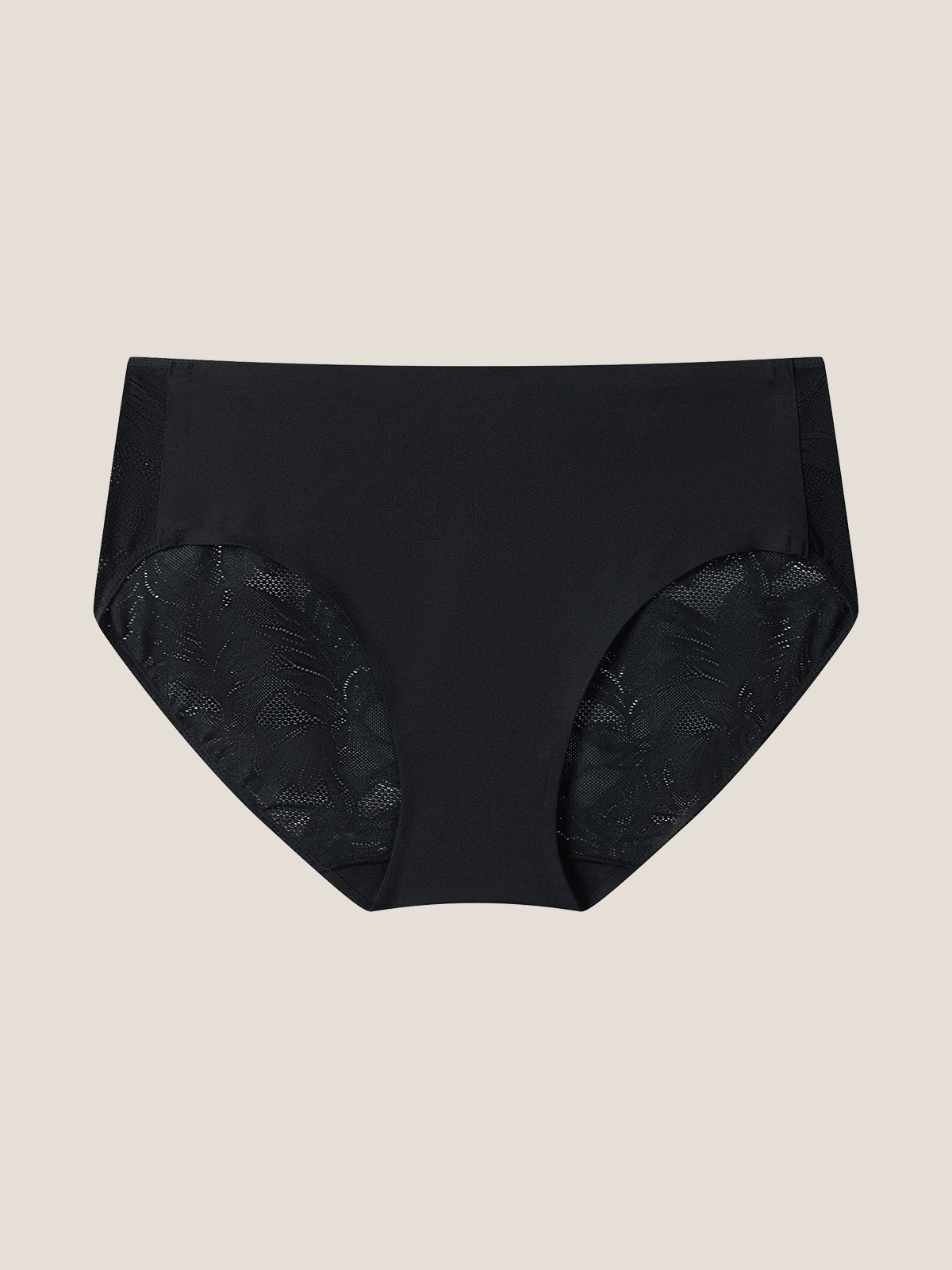 Vine Lace Mid-Waist Brief